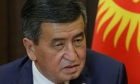 Tổng thống Sooronbay Jeenbekov. Ảnh: Reuters
