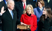 Ông Joe Biden tuyên thệ nhậm chức Phó Tổng thống năm 2009. Ảnh: Getty