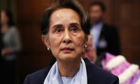 Cố vấn quốc gia Aung San Suu Kyi. Ảnh: Reuters