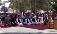 Cảnh lãnh đạo Afghanistan thành tâm cầu nguyện bất chấp rocket rơi gần dinh tổng thống