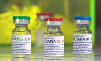 Vắc-xin phòng COVID-19 có tên Soberana 02 (giữa) và Soberana Plus (trái) của Cuba. Ảnh: Nature