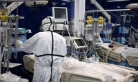 Phòng chăm sóc đặc biệt bệnh nhân COVID-19 tại một bệnh viện ở Bulgaria. Ảnh: Reuters