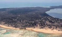 Núi lửa Tonga phun trào: Toàn bộ nhà cửa trên một hòn đảo bị phá huỷ