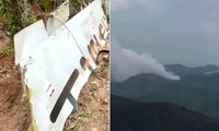 Hình ảnh đầu tiên từ hiện trường vụ rơi máy bay ở Trung Quốc