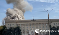 Ukraine bị tố pháo kích tòa nhà hành chính Kherson