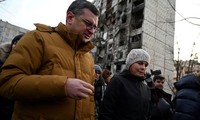 Nga không kích Kharkov vài giờ sau chuyến thăm của Ngoại trưởng Đức