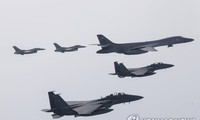 Máy bay ném bom Mỹ quay trở lại Hàn Quốc sau vụ phóng tên lửa của Triều Tiên
