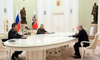 Tổng thống Nga Putin tiếp Bộ trưởng Quốc phòng Trung Quốc Lý Thượng Phúc