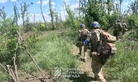 Quân đội Ukraine báo cáo giao tranh quyết liệt ở Đông Bắc