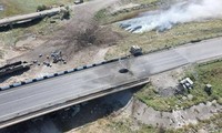 Ukraine bị tố dội tên lửa Storm Shadow vào cây cầu nối Crimea với Kherson