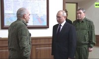 Tổng thống Nga Putin bất ngờ thăm trụ sở chiến dịch quân sự ở Ukraine