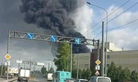Nga: Cháy kho dầu ở St. Petersburg