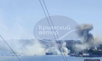 Ukraine xác nhận tấn công thành công trụ sở Hạm đội Biển Đen Nga