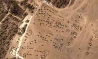 Ảnh vệ tinh cho thấy 400 phương tiện tập trung ở biên giới Israel với Dải Gaza