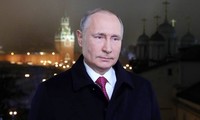 Phát biểu mừng năm mới, Tổng thống Vladimir Putin ca ngợi sự đoàn kết của người dân Nga