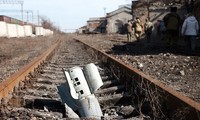 Báo Ukraine nói xảy ra vụ nổ trên tuyến đường sắt gần kho dầu Nga