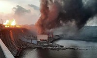 Hỏa hoạn bùng phát tại nhà máy thủy điện lớn nhất Ukraine