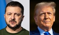 Tổng thống Ukraine Zelensky nói chuyện với ông Donald Trump 