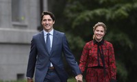Thủ tướng Canada Justin Trudeau và phu nhân Sophie Grégoire Trudeau. Ảnh: Getty.