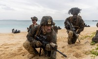 Lính thủy đánh bộ Mỹ diễn tập ở Nhật Bản. Ảnh: U.S. Marine Corps.