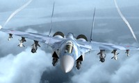 Máy bay chiến đấu Su-35 của Nga. Ảnh: Getty. 