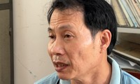 Phạm Minh Lưu tại cơ quan công an. Ảnh: CACC 