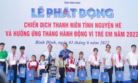 Tuổi trẻ Bình Định phát động Chiến dịch Thanh niên tình nguyện Hè 2022