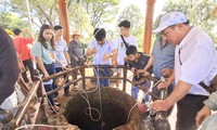 Vạn người nô nức về bảo tàng Quang Trung, xếp hàng uống nước giếng cổ nhà Tây Sơn