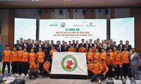 CLB bóng đá Bình Định đã làm lễ ra mắt nhà tài trợ mới và công bố đội hình mùa giải V.League 2021.