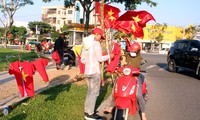 Đà Nẵng rực cờ đỏ sao vàng tiếp lửa U22 Việt Nam