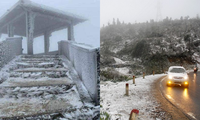 Thực hư chuyện đã có tuyết rơi trắng xóa trên đỉnh Mẫu Sơn? 