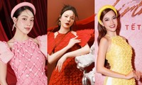 Mẫu áo dài được các nàng hậu Việt chuộng nhất mùa Tết Giáp Thìn