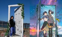 Những cánh cửa từ &quot;Khóa Chặt Cửa Nào Suzume&quot; xuất hiện ngoài đời thực tại Nhật Bản