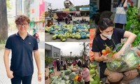 “Phiên chợ 0 đồng” và những chuyến xe giải cứu nông sản Hải Dương của nghệ sĩ Việt