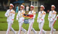 Lễ treo cờ rủ Quốc tang Chủ tịch nước Trần Đại Quang 