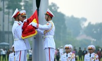 Lễ thượng cờ rủ Quốc tang nguyên Tổng bí thư Đỗ Mười