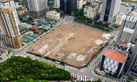Nhìn từ Flycam khu đất 3,2ha xây dựng Đại sứ quán Mỹ trị giá 1,2 tỉ USD ở Hà Nội