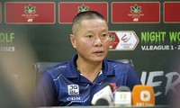 HLV Chu Đình Nghiêm bất ngờ với kết quả thắng 2-0 trước Công an Hà Nội