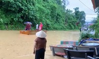 Nhiều địa phương ở huyện Quỳ Châu tỉnh Nghệ An ngập sâu