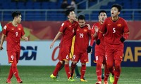 U23 Việt Nam giành chiến thắng lịch sử. Ảnh: Vietnamnet
