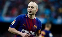 Andres Iniesta trên đường gia nhập làng bóng đá Trung Quốc.