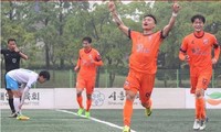 Nguyễn Hữu Khôi ghi bàn thứ 2 trên đất Hàn Quốc.
