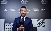 Lionel Messi lần đầu tiên giành giải FIFA The Best 2019.