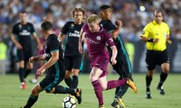 Man City từng thắng Real Madrid 4-1 ở ICC Cup 2019.