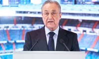 Chủ tịch Florentino Perez của Real Madrid.