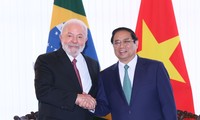 Tổng thống Brazil chủ trì lễ đón Thủ tướng Phạm Minh Chính