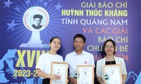 Báo Tiền Phong đạt 3 giải thưởng báo chí Huỳnh Thúc Kháng