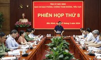 Ban Chỉ đạo phòng chống tham nhũng, tiêu cực tỉnh Bắc Ninh họp phiên thứ 8.