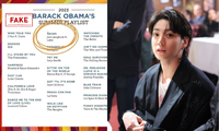 &quot;Seven&quot; (Jung Kook BTS) có tên trong playlist nhạc của cựu Tổng thống Mỹ Obama?