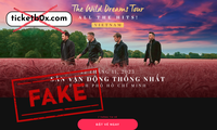 Cảnh báo website giả trang bán vé concert Westlife tại TP.HCM, dấu hiệu nhận biết là gì?